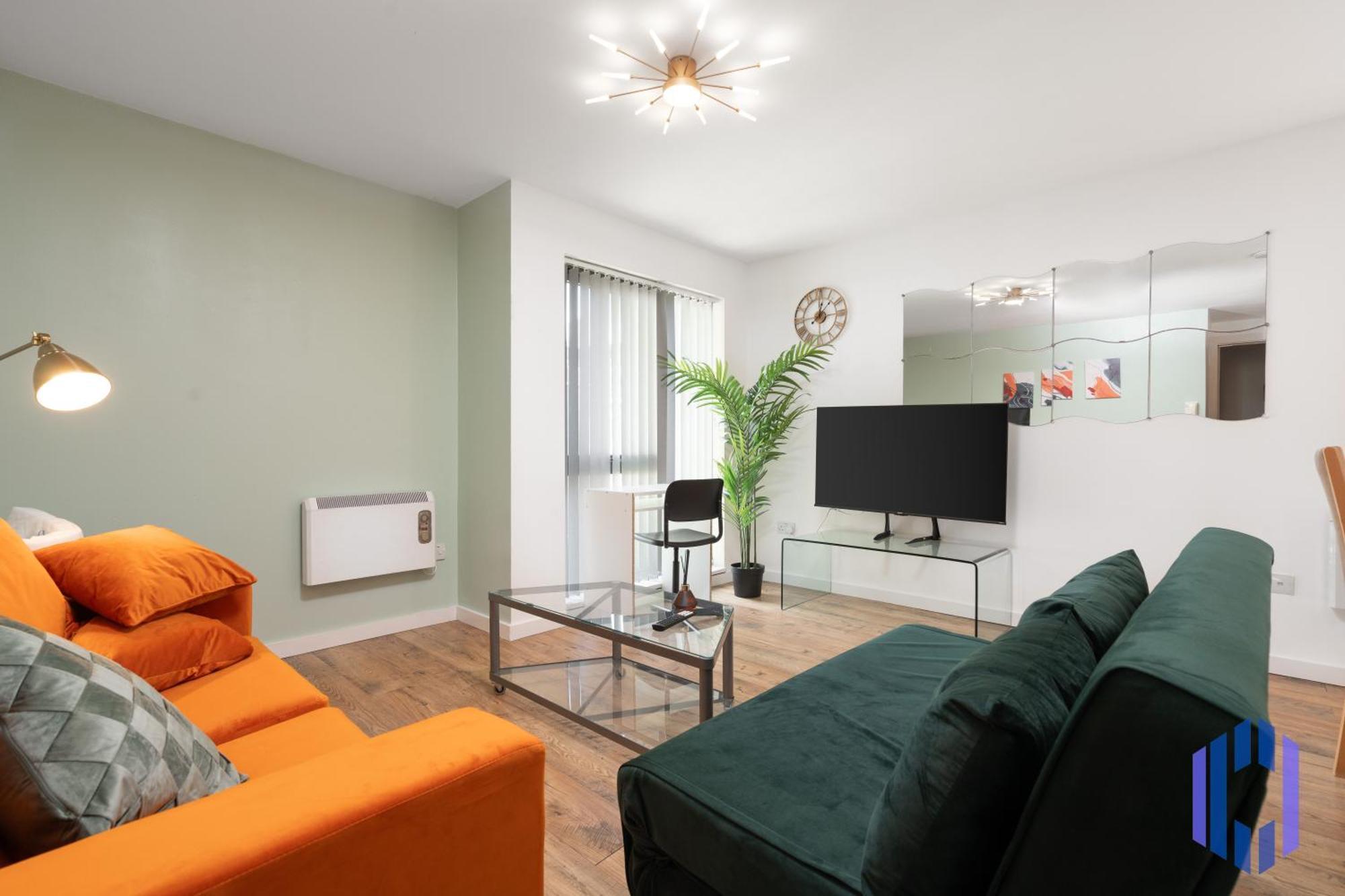 Free Parking - Immaculate 1bd Flat - Salford Quays Apartment Manchester